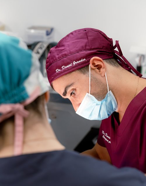 Quirófano cirugía plástica Clínica Vieco